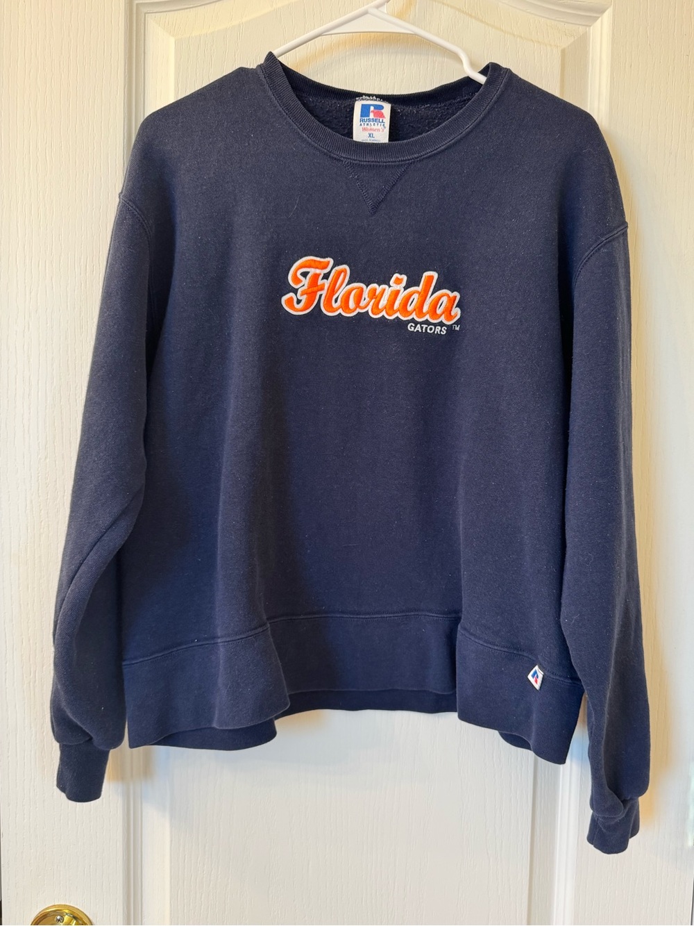 Vintage Russell Athletic Florida Gators Embroidered Crewneck Sweatshirt XL